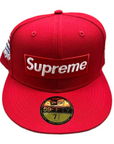 Supreme Fitted Hat "NEW ERA" New Red Size 7 1/2
