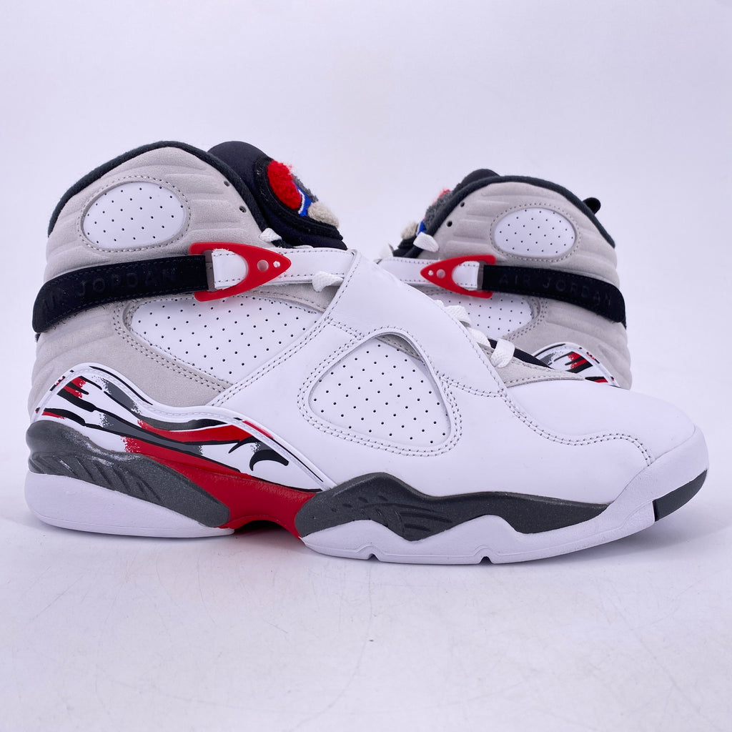 Air Jordan 8 Retro "White True Red" 2025 New Size 10