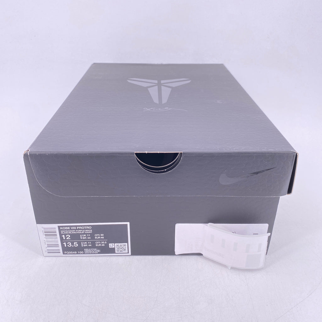 Nike Kobe 8 Protro "COURT PURPLE" 2024 New Size 12