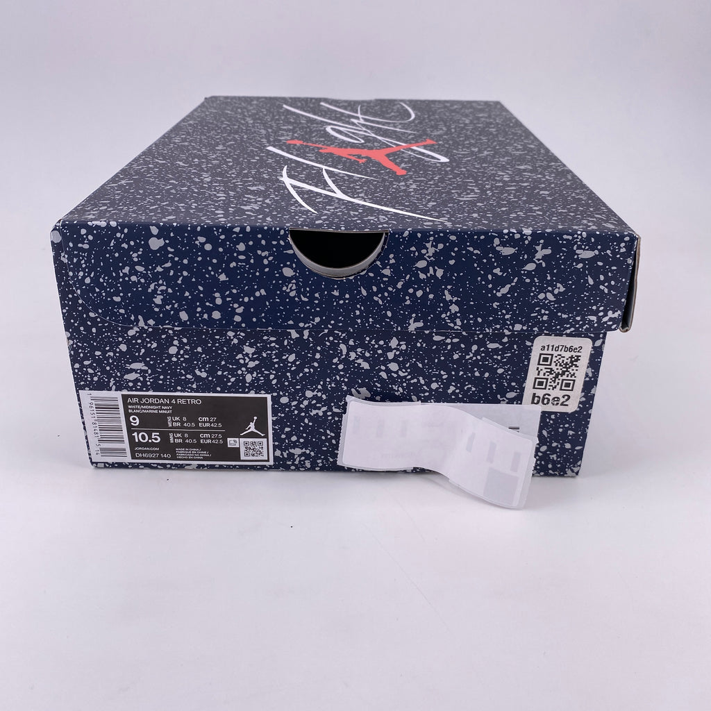 Air Jordan 4 Retro "Midnight Navy" 2022 Used Size 9