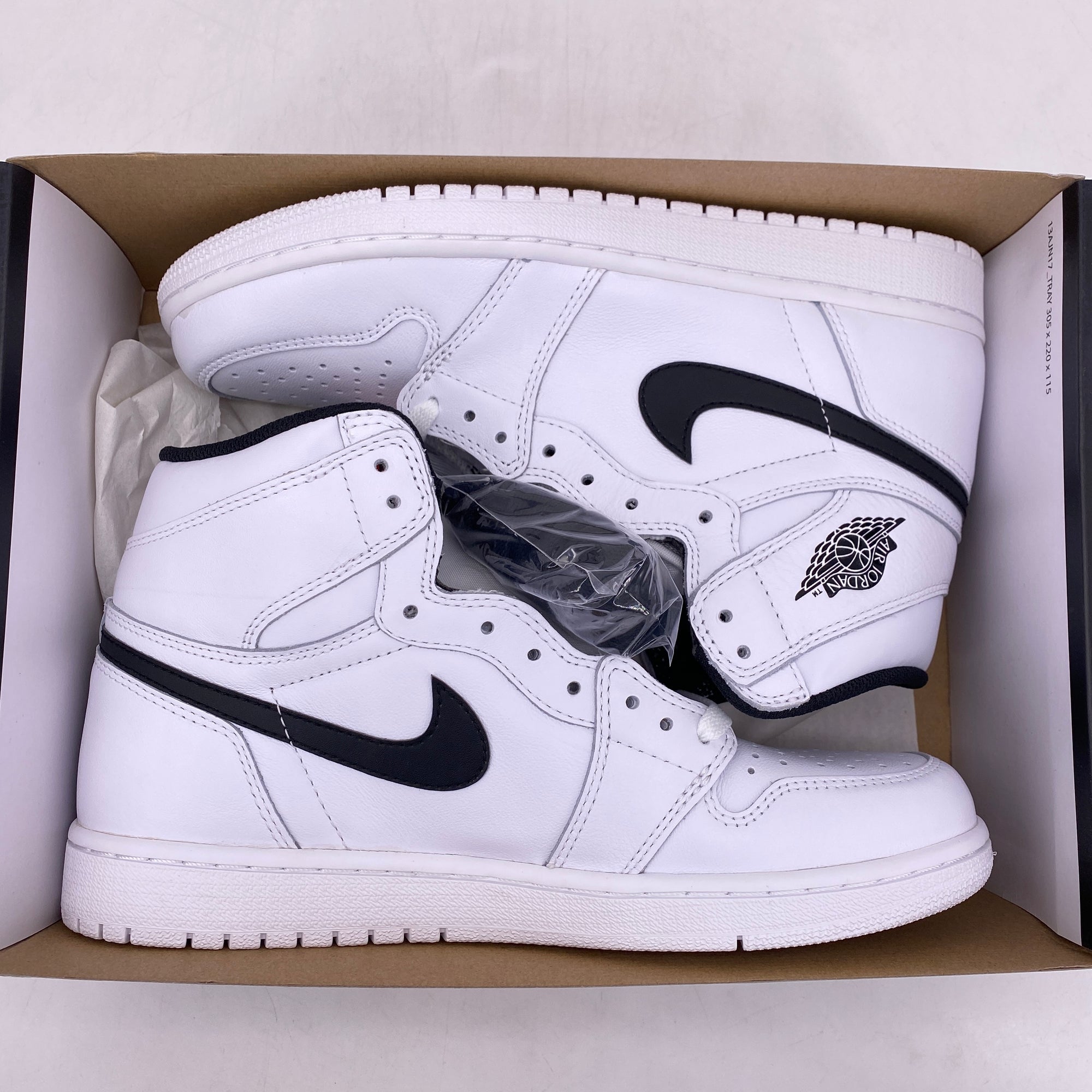 Air Jordan 1 Retro High &quot;Yin Yang White&quot; 2016 New Size 8.5