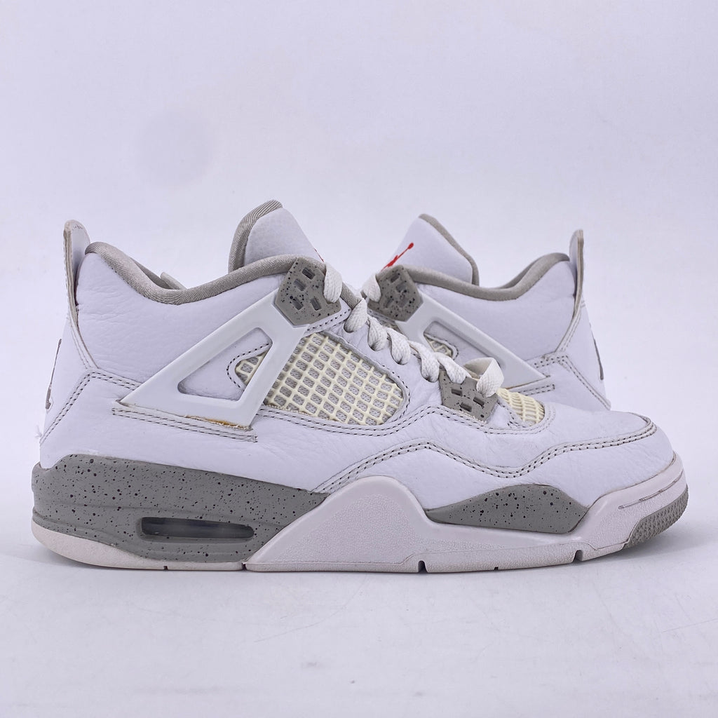 Air Jordan (GS) 4 Retro "White Oreo" 2021 Used Size 6Y