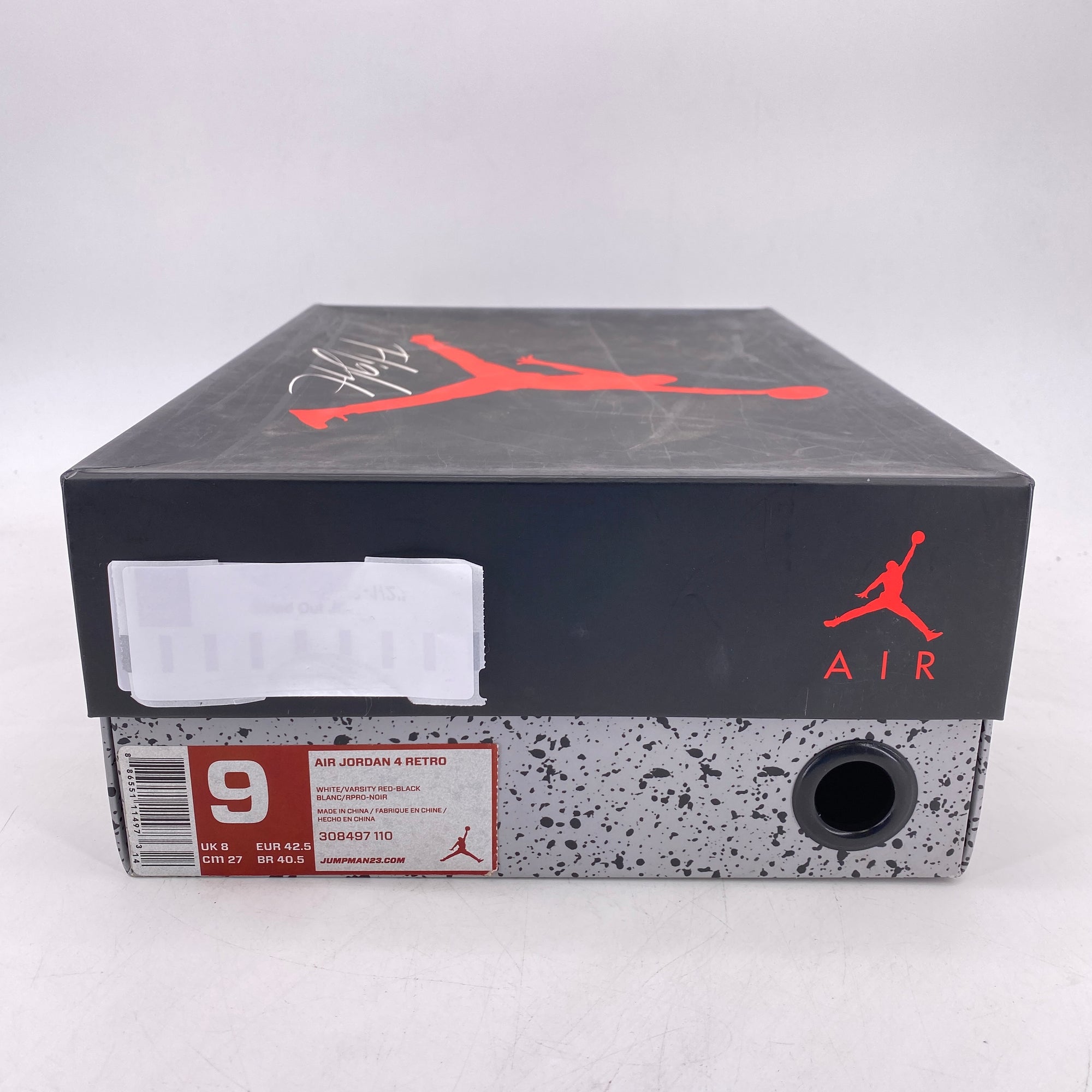 Air Jordan 4 Retro &quot;Fire Red&quot; 2012 Used Size 9