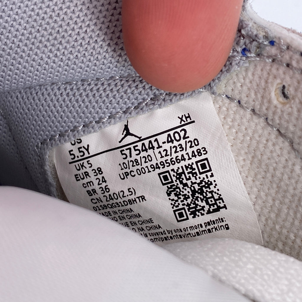 Air Jordan (GS) 1 Retro High OG "Hyper Royal Sg" 2021 New Size 5.5Y