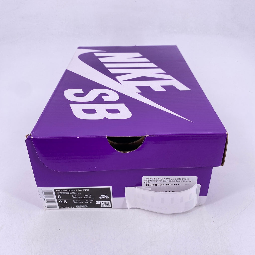 Nike SB Dunk Low "Lightning Denim Turqoise" 2026 New Size 8