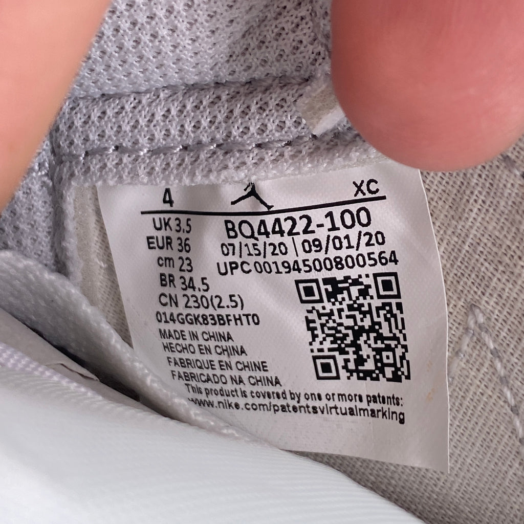 Air Jordan 1 HI 85' "Neutral Grey" 2021 New Size 4