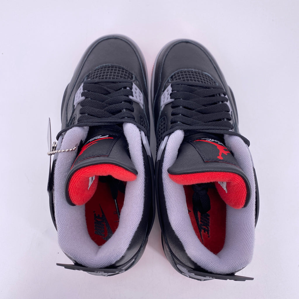 Air Jordan 4 Retro "Bred Reimagined" 2024 New Size 9