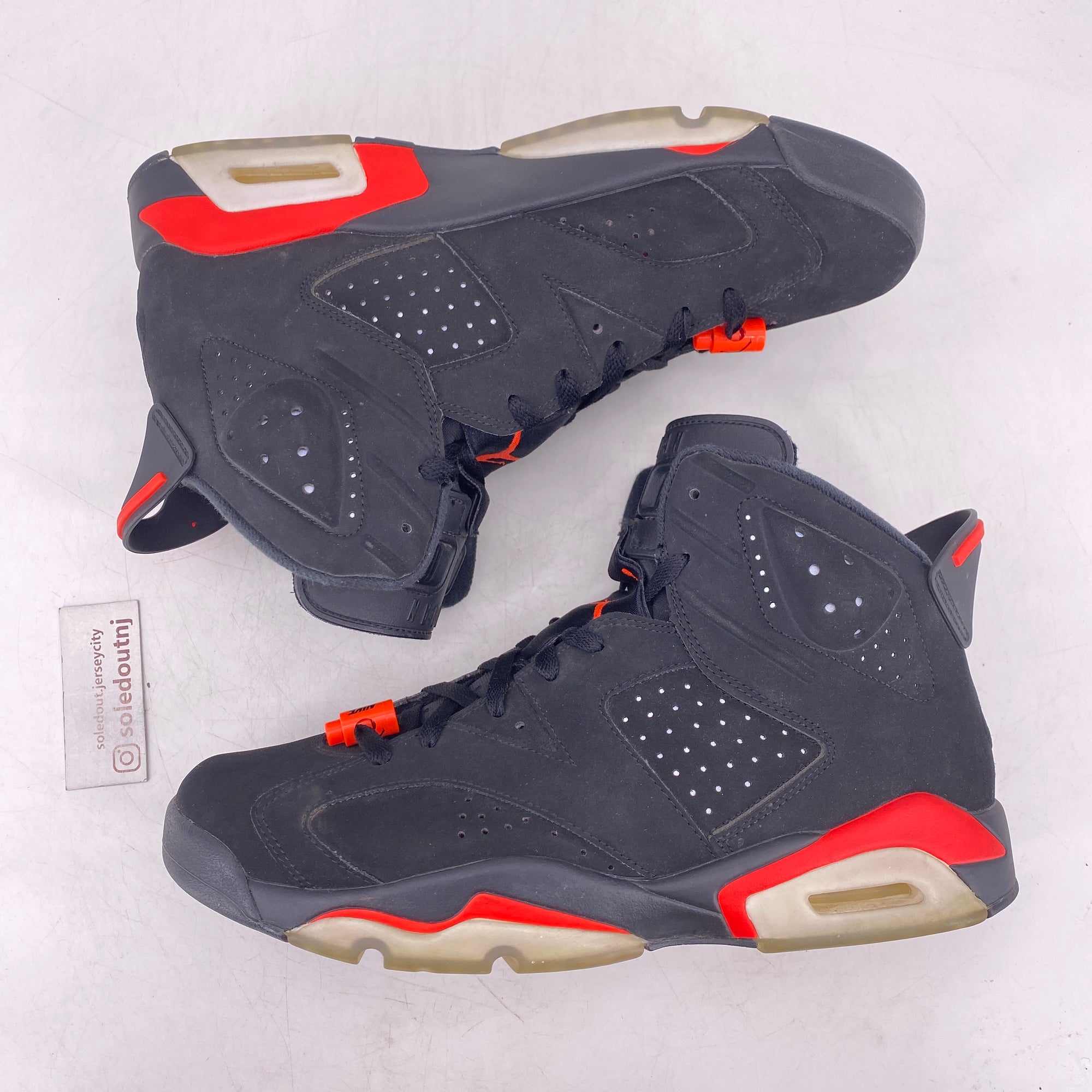 Air Jordan 6 Retro &quot;Black Infrared&quot; 2019 Used Size 10.5