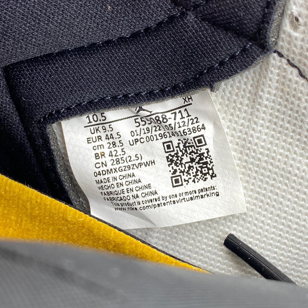 Air Jordan 1 Retro High OG "Taxi" 2022 New Size 10.5