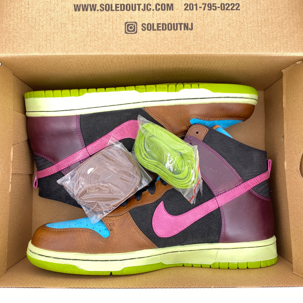 Nike Dunk High "Undefeated" 2005 Used Size 10