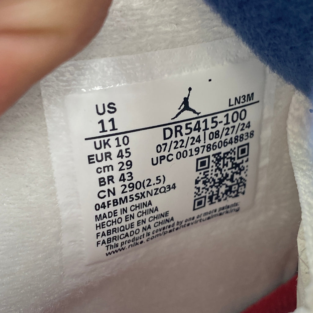 Air Jordan 4 Retro "Navy" 2025 New Size 11