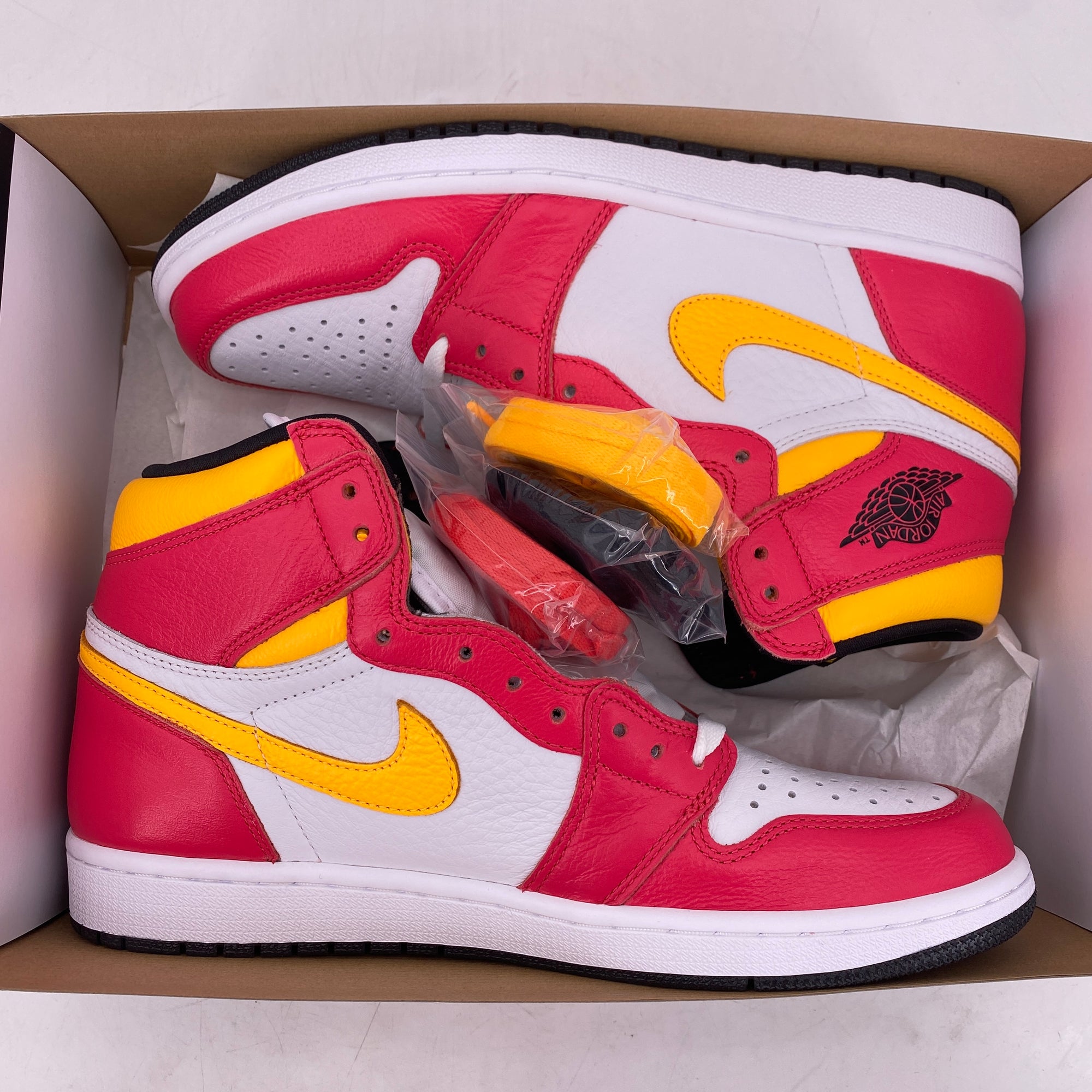 Air Jordan 1 Retro High OG &quot;Light Fusion Red&quot; 2021 New Size 10.5