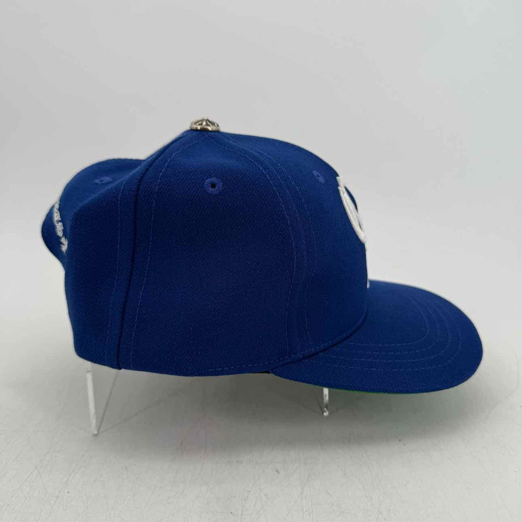 Chrome Hearts Snapback "CH 6 PANEL" New Blue Size OS