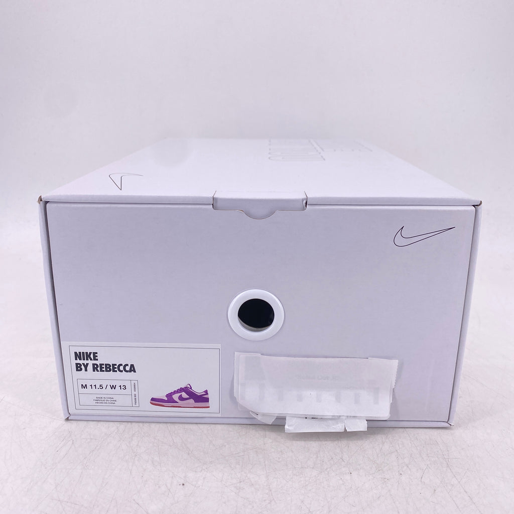Nike Dunk Low "Nike Id Court Purple Gum" 2023 New Size 11.5
