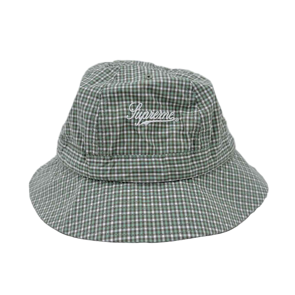Supreme Bucket Hat "CORDURA PLAID" 2025 New Green Size M/L