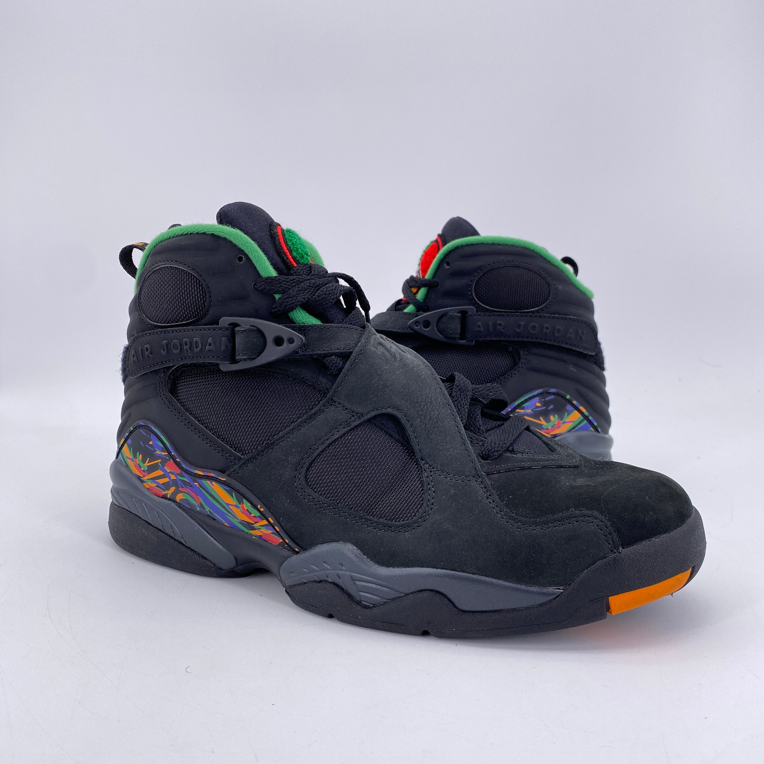 Nike Air Jordan 8 Retro Tinker Air Raid Black shops Men's Size 9