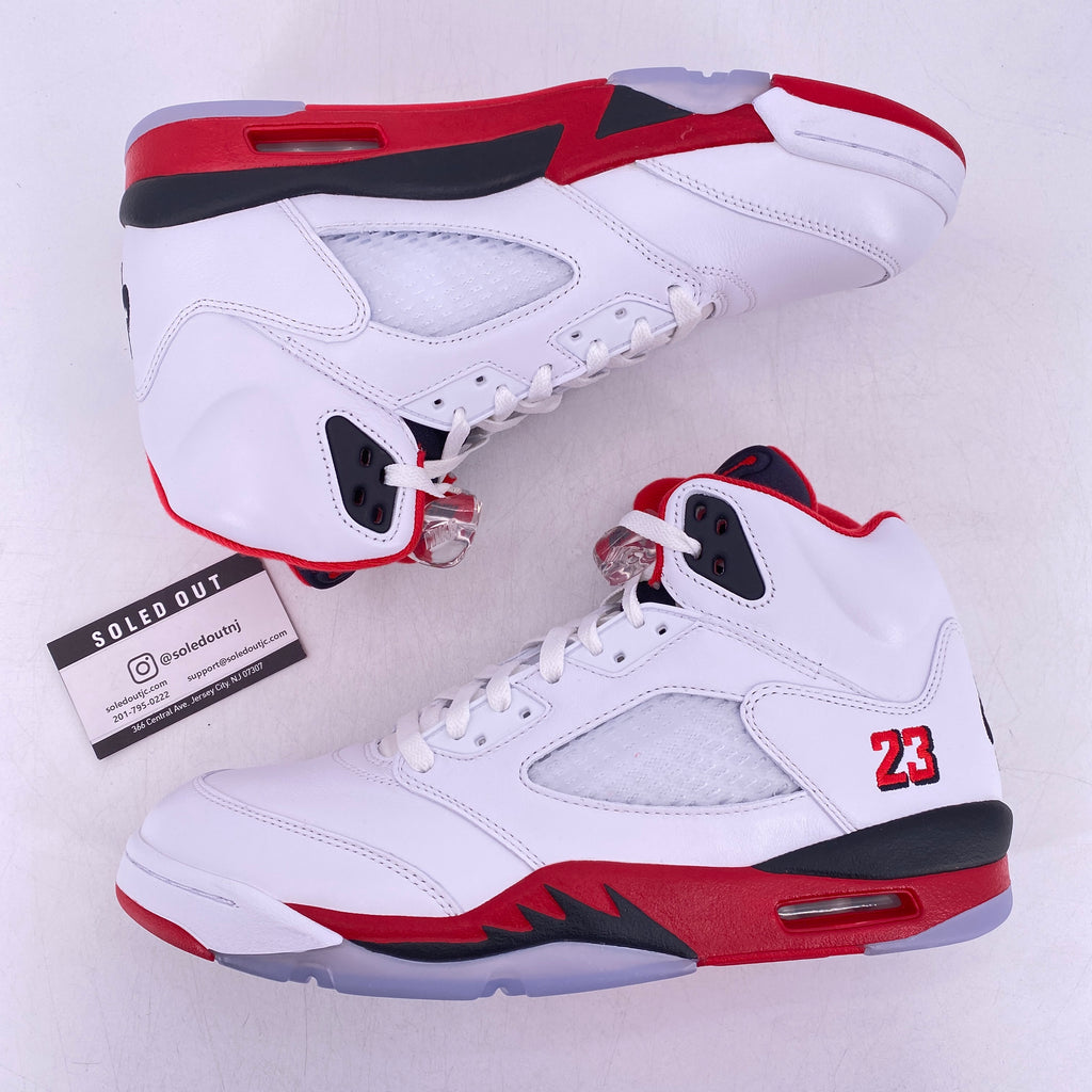 Air Jordan 5 Retro "Fire Red Black Tongue" 2025 New Size 11