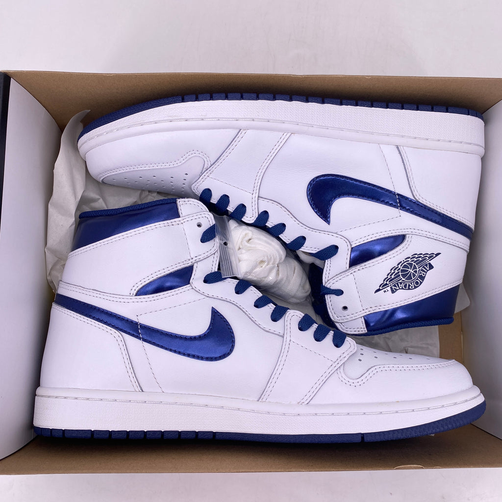 Air Jordan 1 Retro High OG "Metallic Navy" 2016 New Size 10.5
