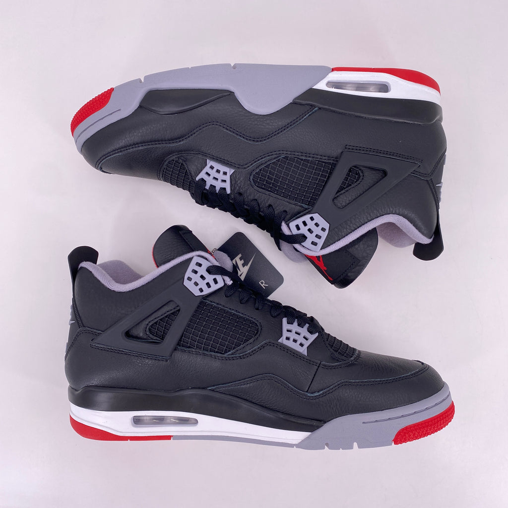 Air Jordan 4 Retro "Bred Reimagined" 2024 New Size 12