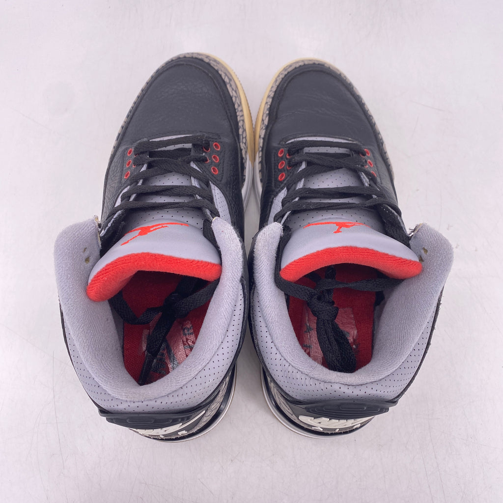Air Jordan 3 Retro "Black Cement" 2018 Used Size 8