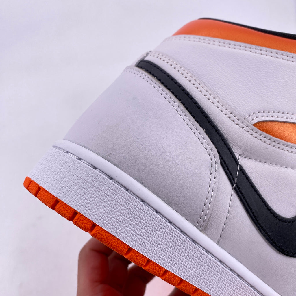Air Jordan 1 Retro High "Electro Orange" 2021 New Size 10
