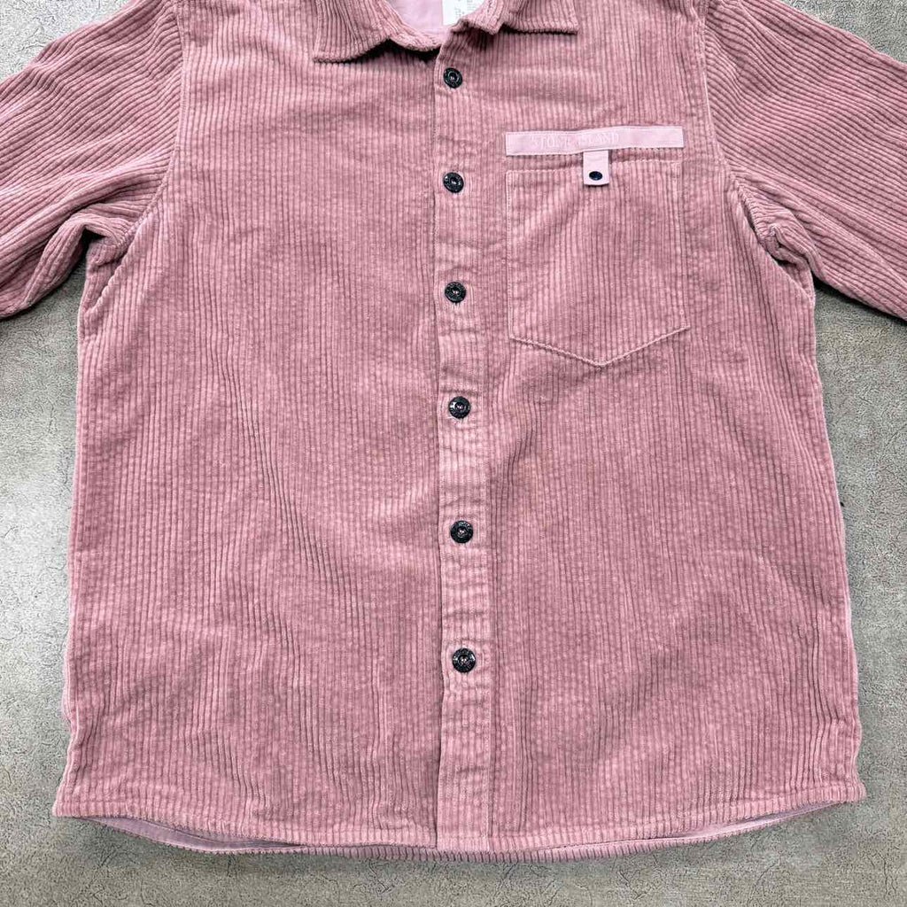 Stone Island Jacket "CORDUROY" Pink Used Size XL