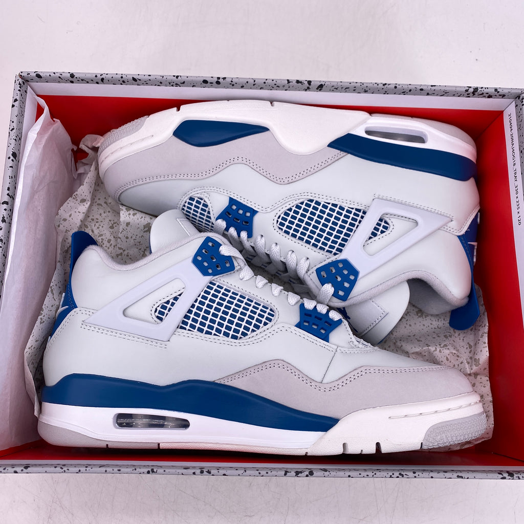 Air Jordan 4 Retro "Military Blue" 2024 New Size 9