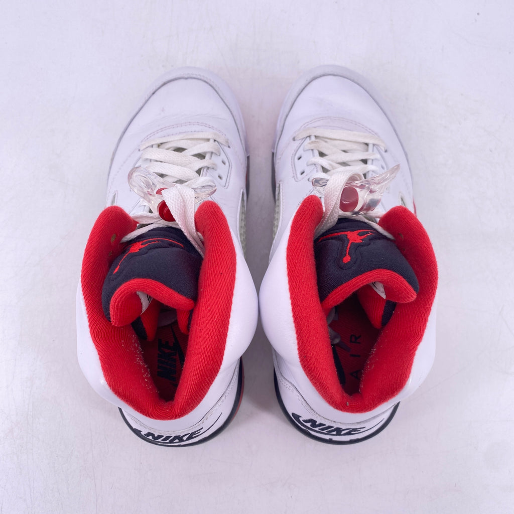 Air Jordan 5 Retro "Fire Red Black Tongue" 2025 Used Size 7