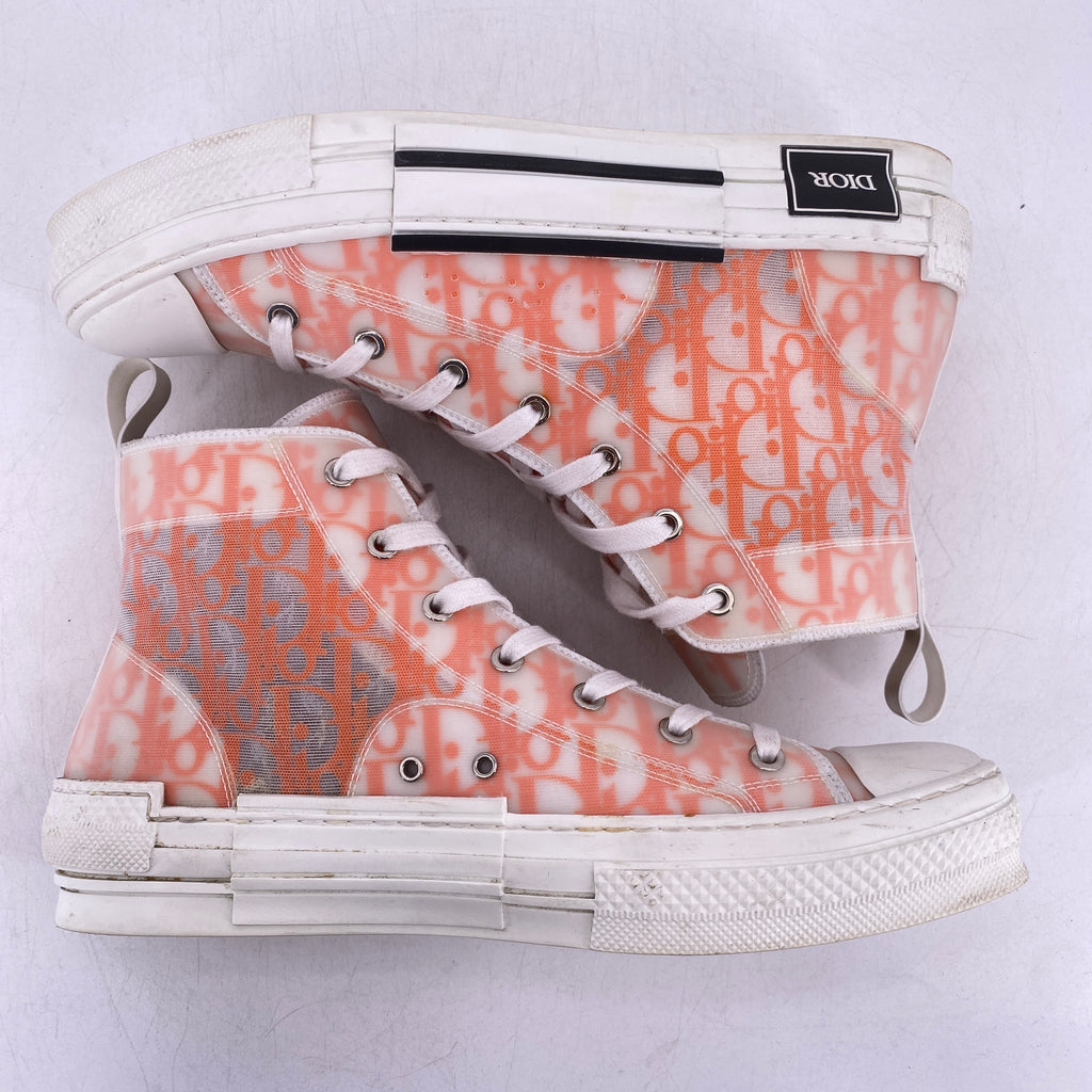 Dior B23 High "Orange Oblique"  Used Size 43