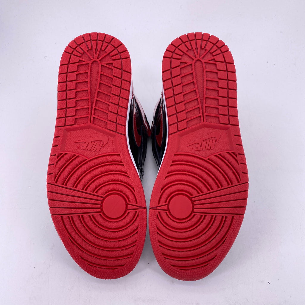 Air Jordan 1 Retro High OG "Patent Bred" 2021 New Size 8