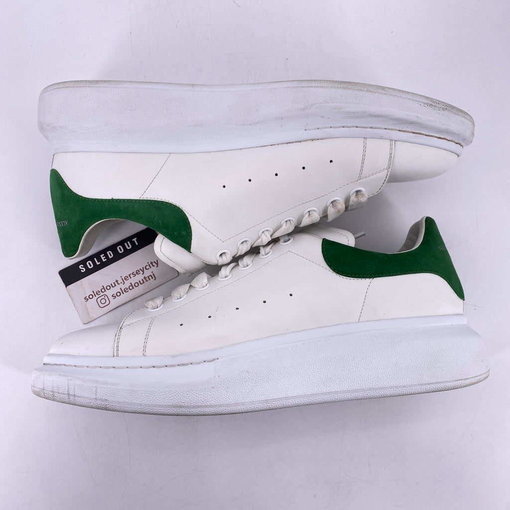 Alexander McQueen Oversized Sneaker "White Green"  Used Size 46