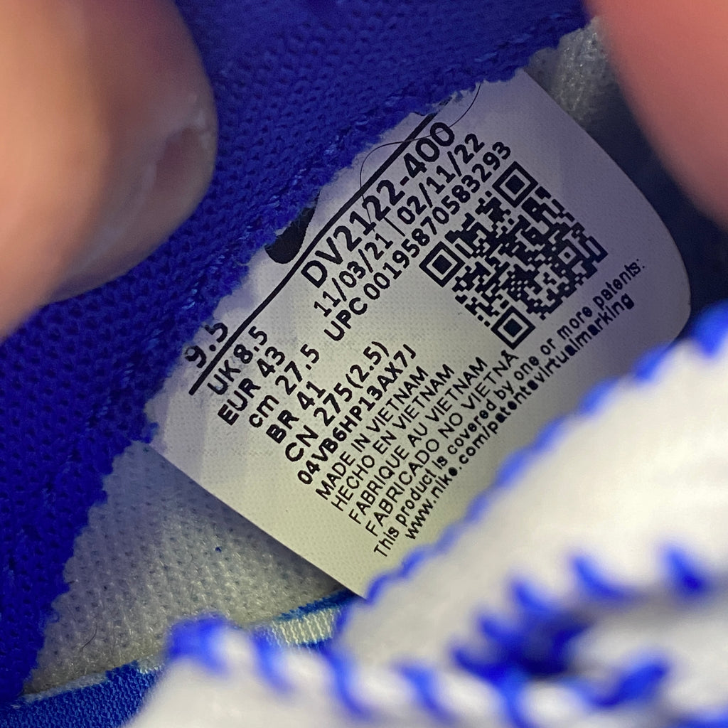 Nike Dunk Low "Jackie Robinson" 2022 Used Size 9.5