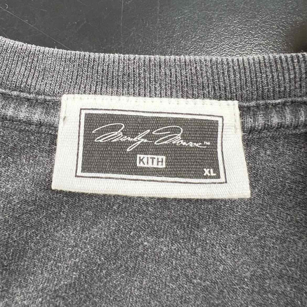 Kith T-Shirt "MAYILYN MONROE GLAMOUR" Black New Size XL