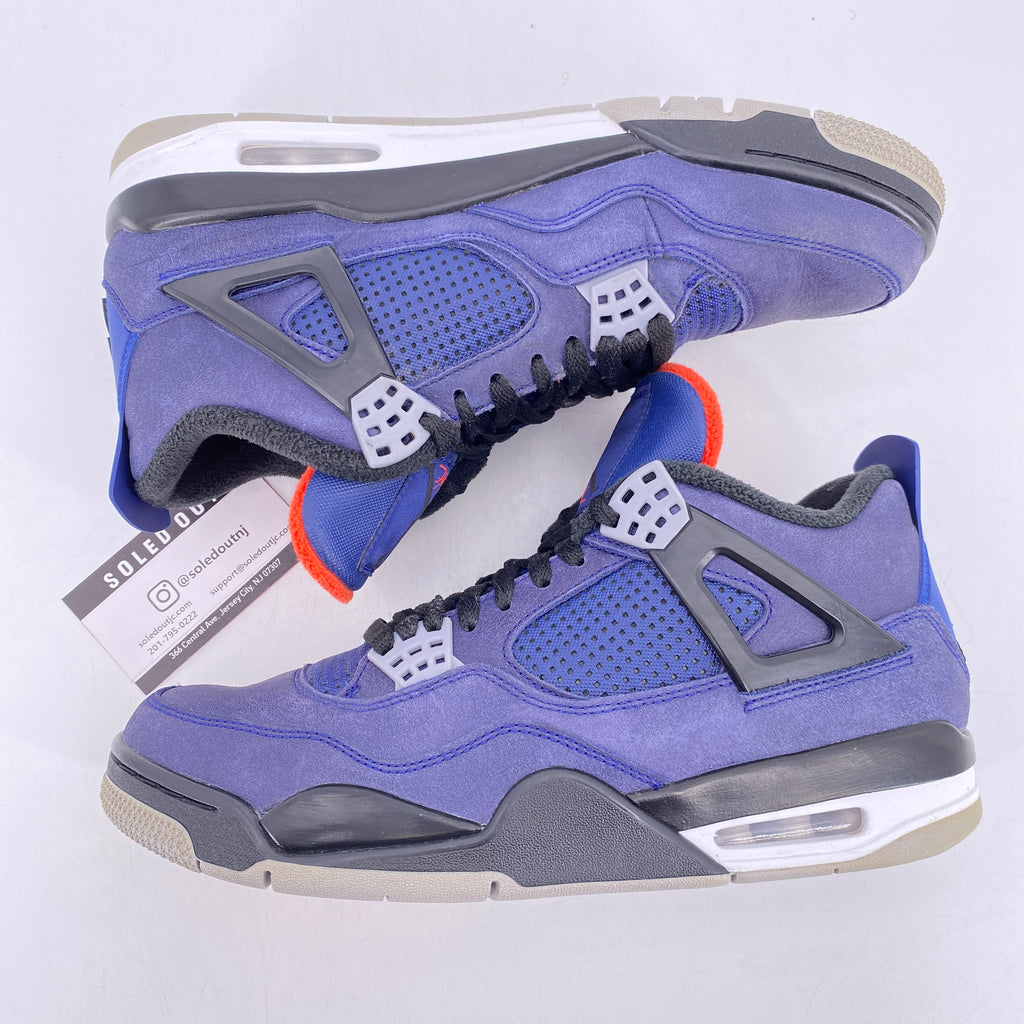 Air Jordan 4 Retro "Winterized Loyal Blue" 2019 Used Size 10