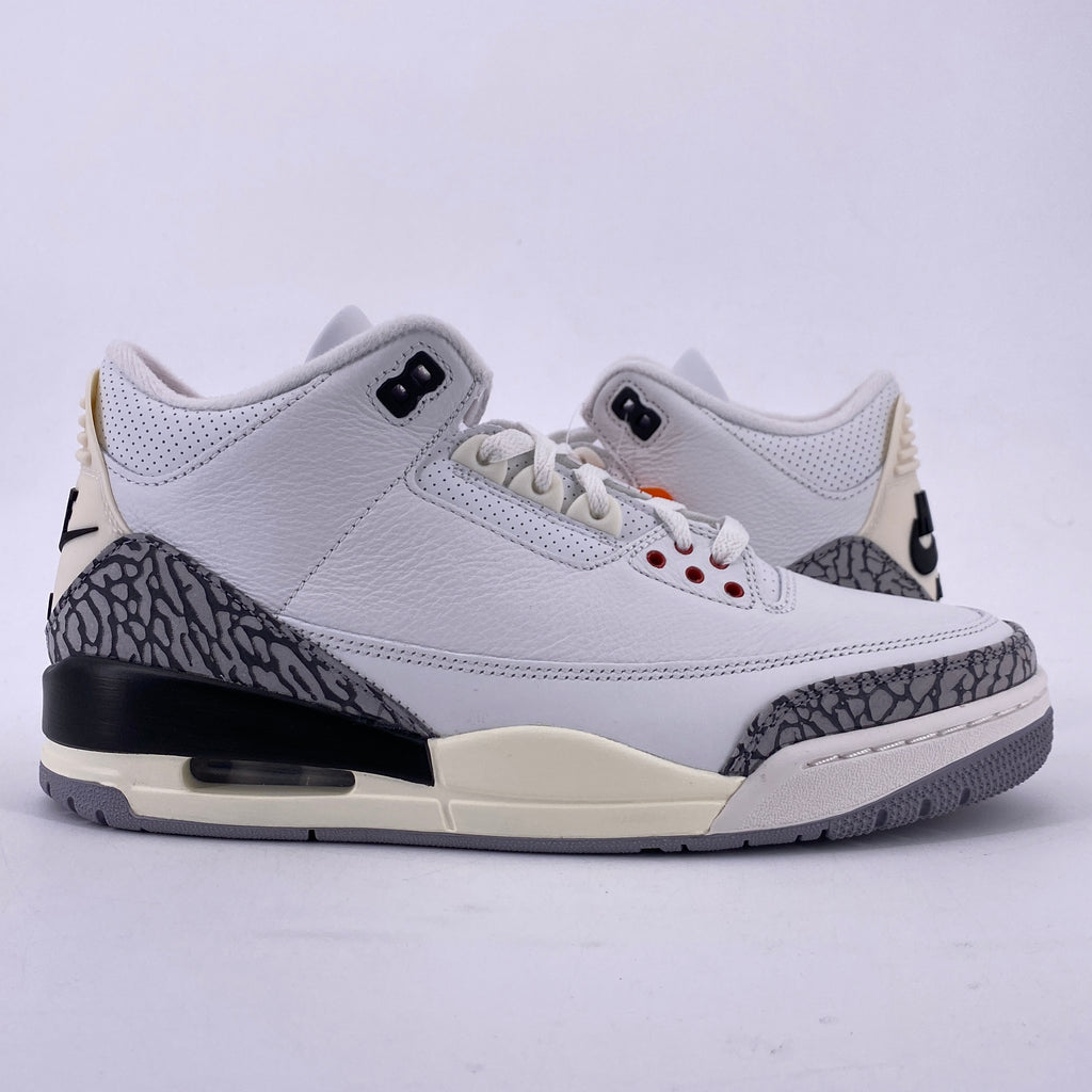 Air Jordan 3 Retro "White Cement Reimagined" 2023 New Size 9