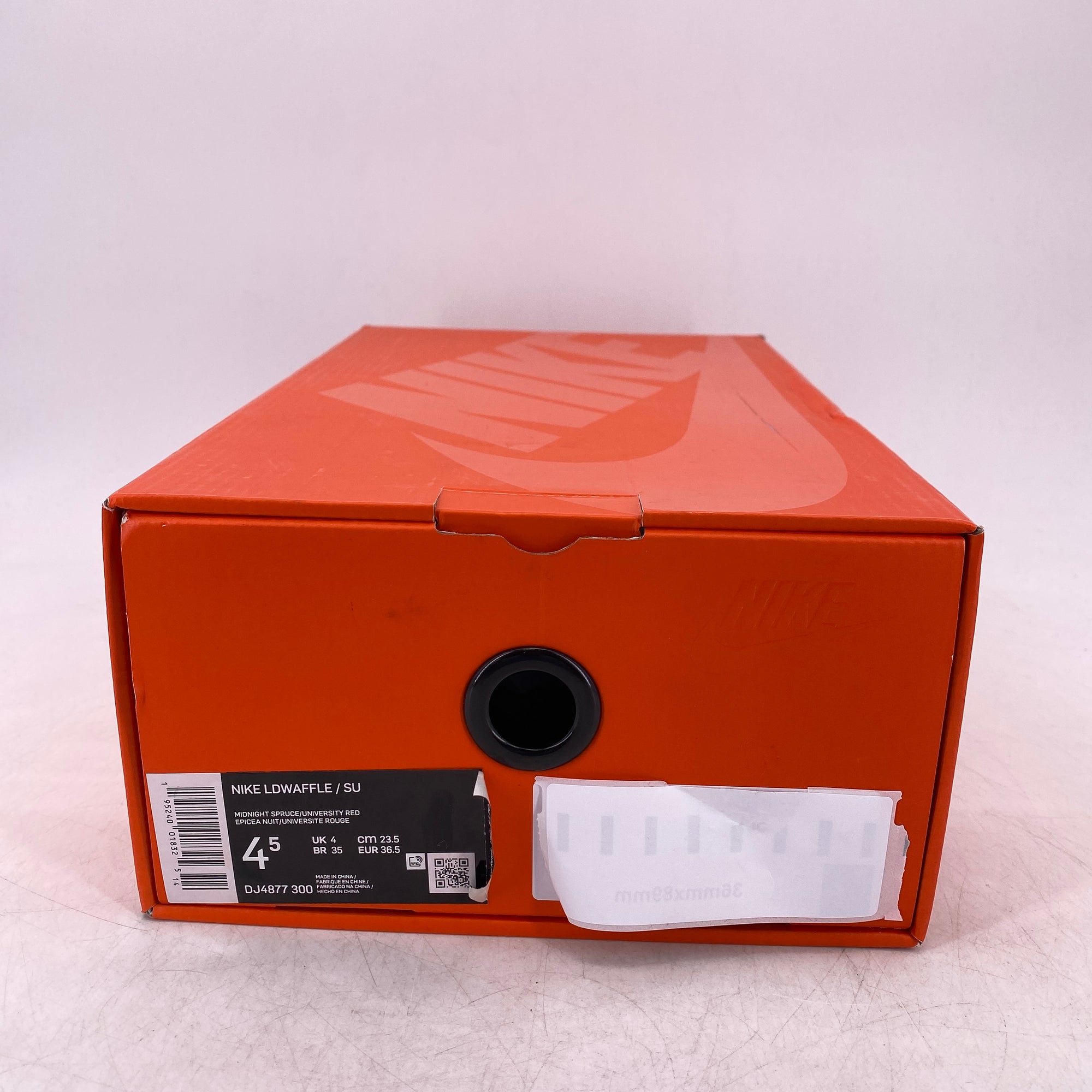 Nike LD WAFFLE / Sacai &quot;University Red&quot; 2021 New Size 4.5