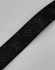 Louis Vuitton Belt "SILVER BUCKLE" Used Black Size 36