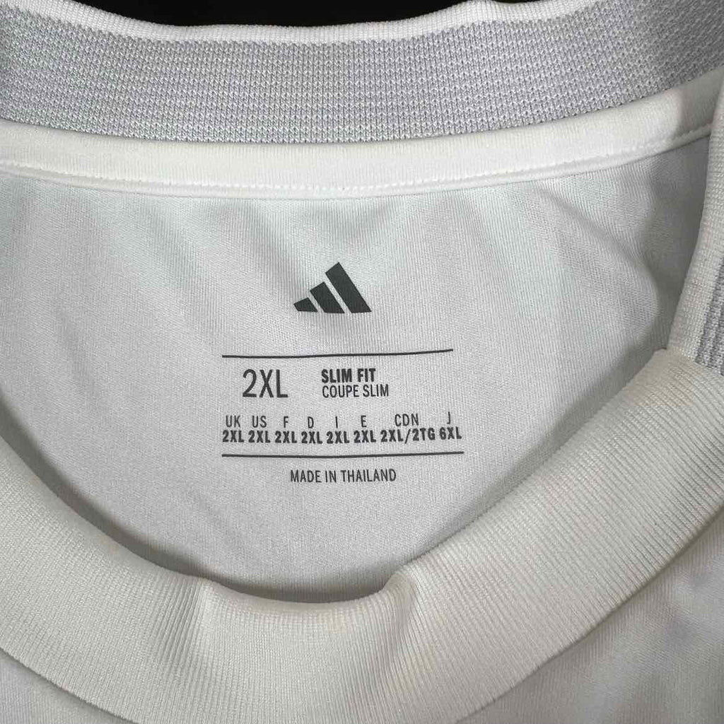 Adidas Jersey "REAL MADRID HOME" White New Size XXL