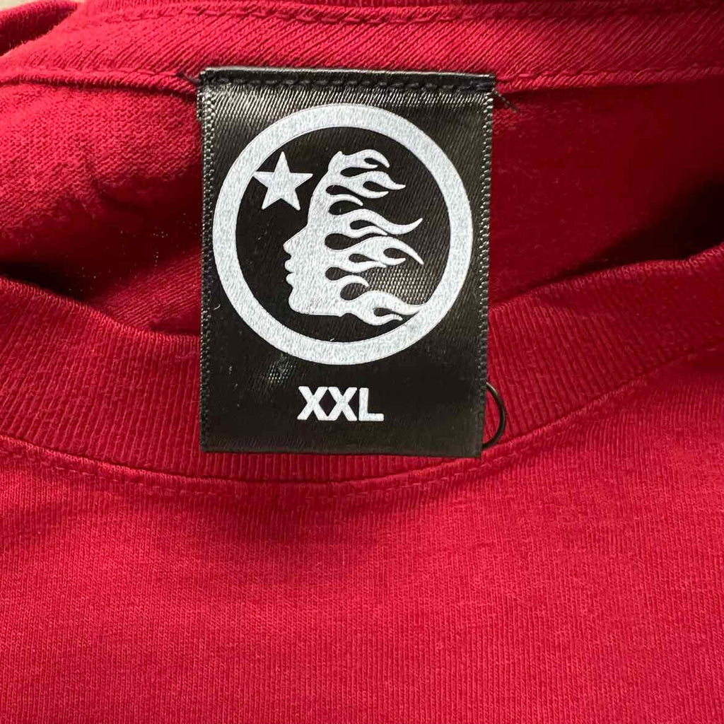 Hellstar T-Shirt "PATH TO PARADISE" Red Used Size 2XL
