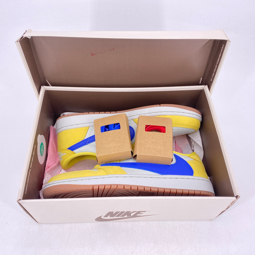 Air Jordan (W) 1 Low OG "Canary" 2024 New Size 8.5W