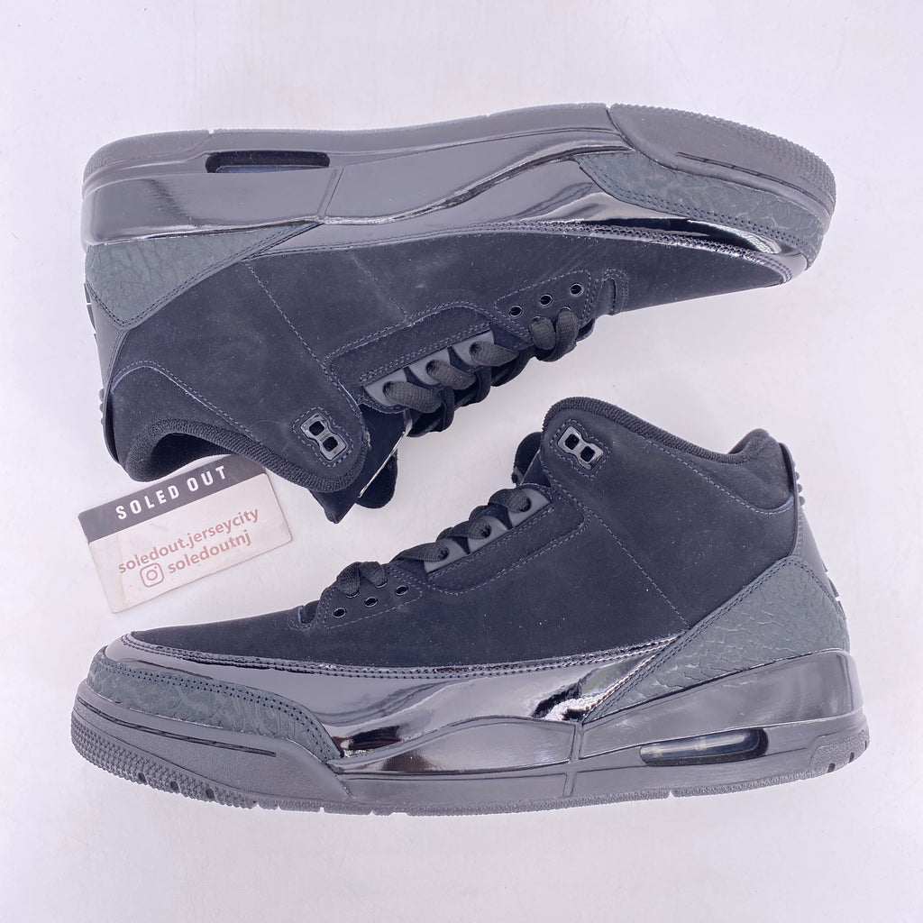 Air Jordan 3 Retro "Black Cat" 2025 Used Size 13