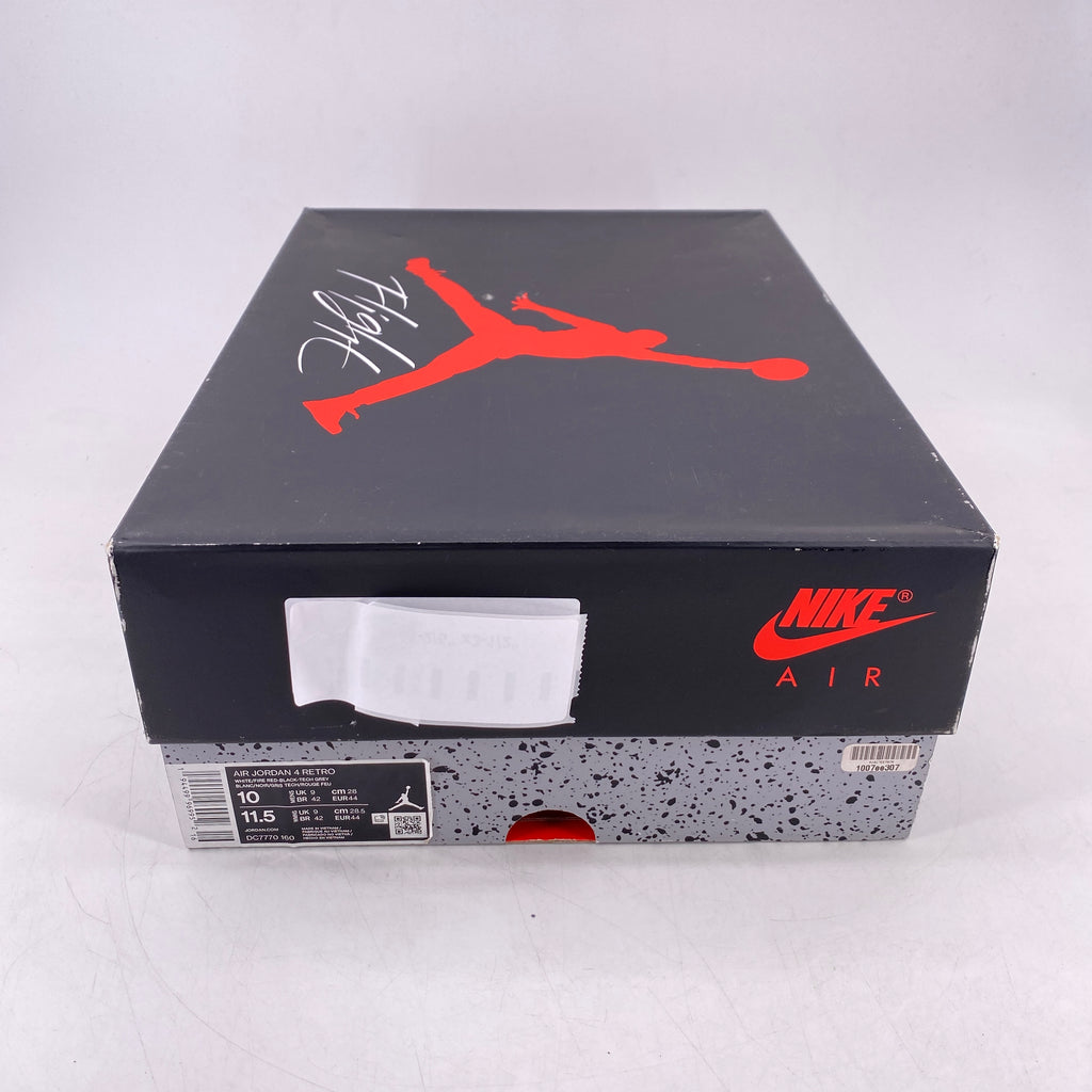 Air Jordan 4 Retro "Fire Red" 2020 Used Size 10