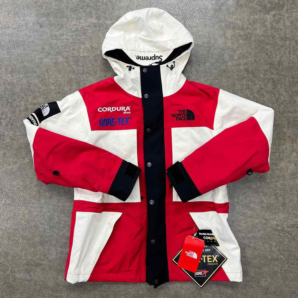 Supreme Jacket "EXPEDITION" White Red New Size S