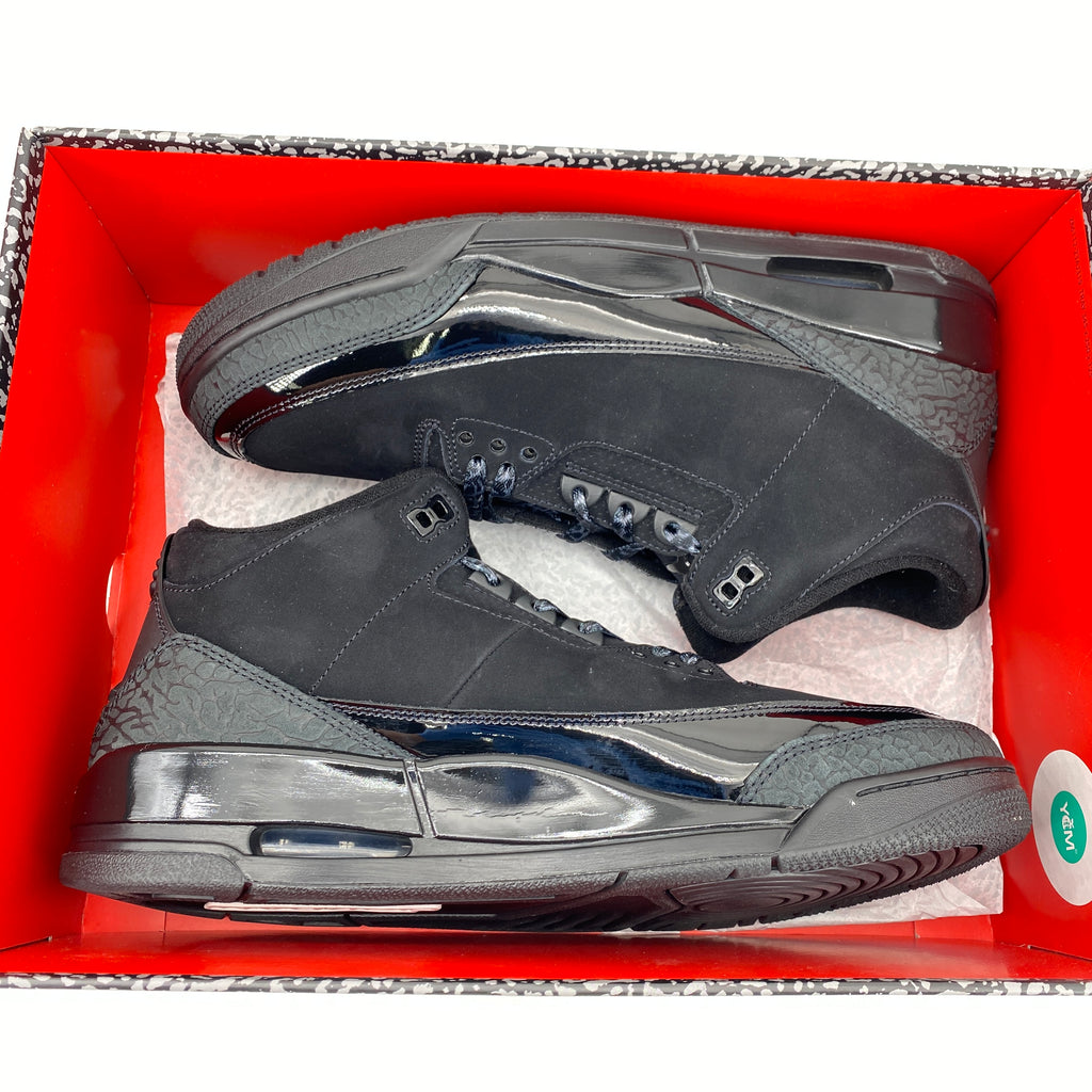 Air Jordan 3 Retro "Black Cat" 2025 Used Size 11.5