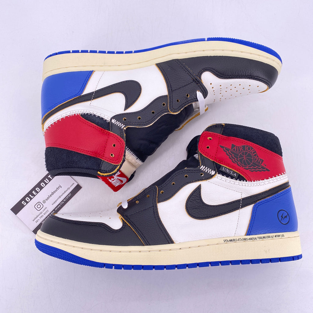 Air Jordan 1 Retro High OG "Union Fragment Varsity Red" 2026 New Size 13