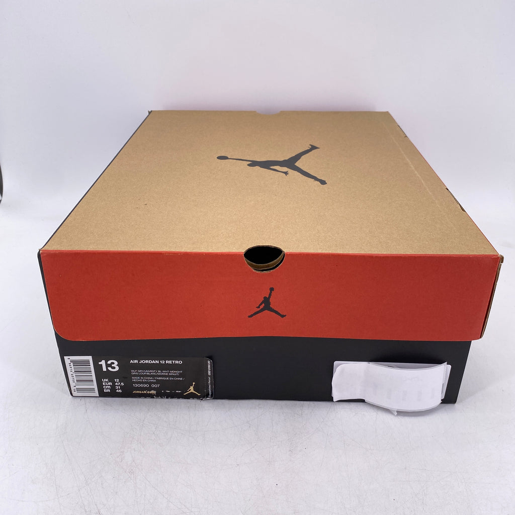Air Jordan 12 Retro "Grey University Blue" 2016 New Size 13