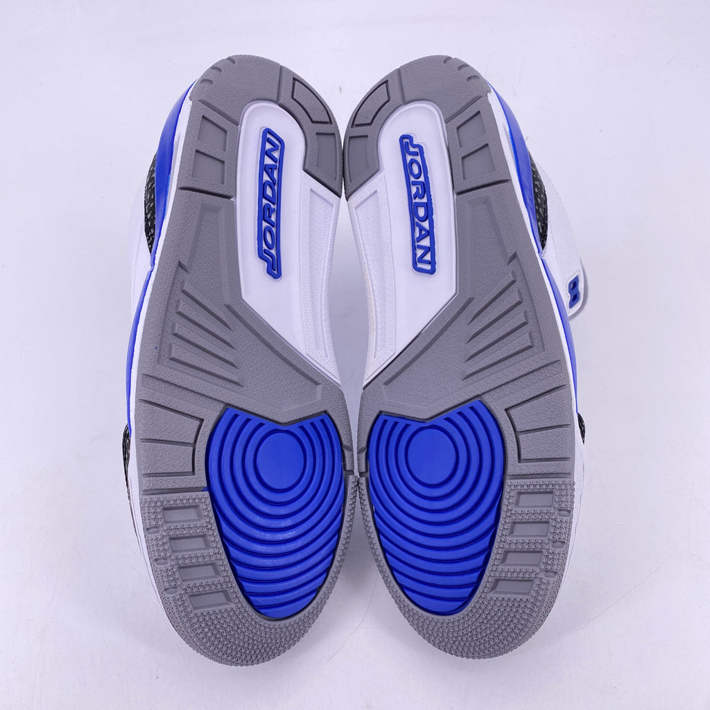 Air Jordan 3 Retro "Racer Blue" 2021 New Size 7.5