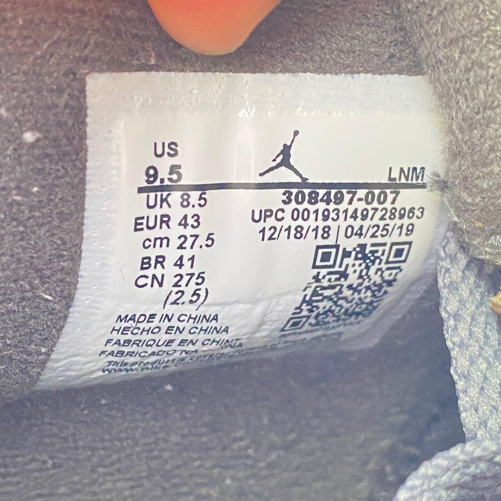 Air Jordan 4 Retro "Cool Grey" 2019 Used Size 9.5