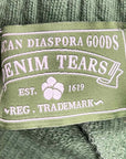 Denim Tears Shorts "COTTON WREATH" Green New Size M