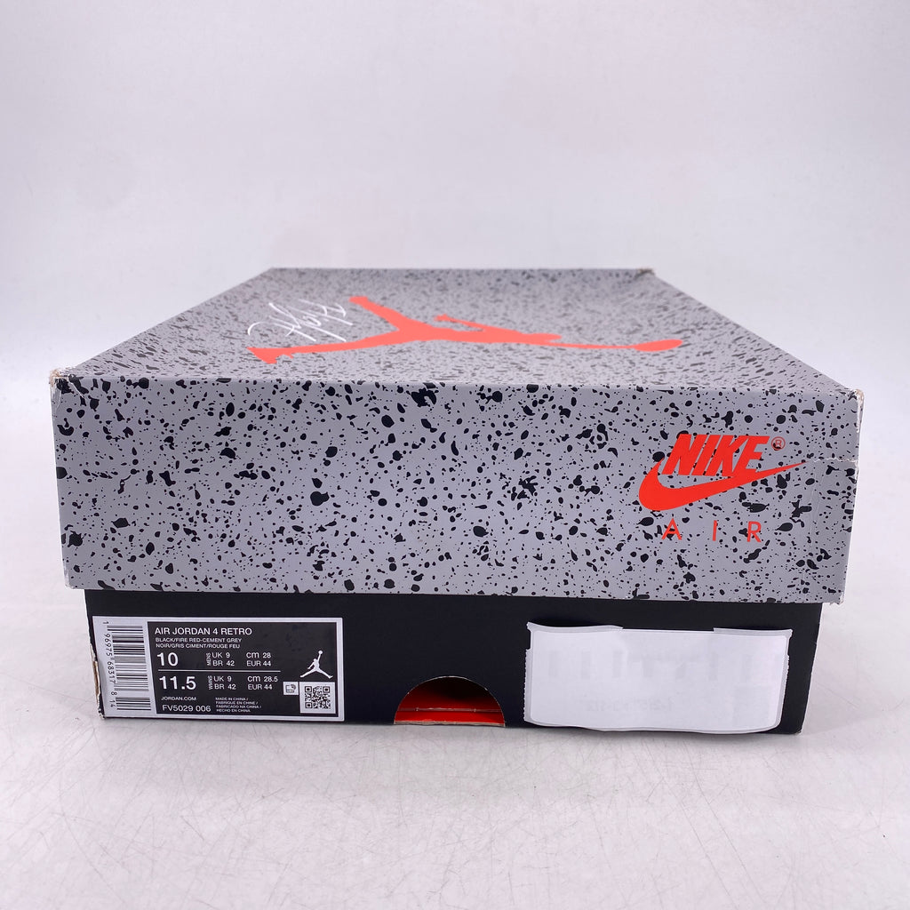 Air Jordan 4 Retro "Bred Reimagined" 2024 Used Size 10